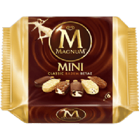 Magnum Mini Classic-Badem-Beyaz 6'lı