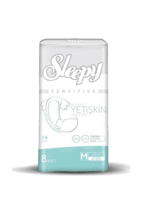 Sleepy Sensitive Yetişkin Hasta Bezi M 8'li