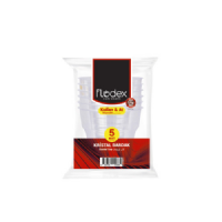 Flodex Kristal Bardak 5'li