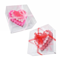 Nur Güllü Kalp Mum