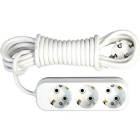 Makel 5 Metre Kablolu 3'lü Priz	