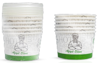 KBR Kağıt Çorba Kasesi Kapaklı 6'lı