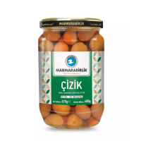 Marmarabirlik Yeşil Zeytin Çizik 400 Gr