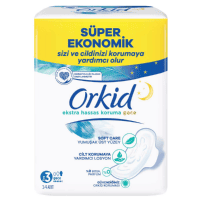 Orkid Ekstra Hassas Koruma Gece 14'lü