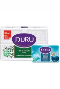 Duru Klasik Beyaz Sabun  600 Gr+Fresh Sabun 150 Gr.