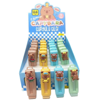 U-4 Capybara Figürlü Sürgülü Silgi
