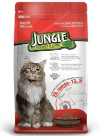 Jungle Kuzu Etli Kedi Maması 500 Gr. 
