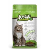 Jungle Tavuklu ve Balıklı Yetişkin Kedi Maması 1,5 Kg.