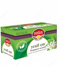 Doğuş Yeşil Çay Bergamotlu Bitki Çayı 20'li