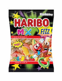 Haribo Fizz Mix 80 Gr	