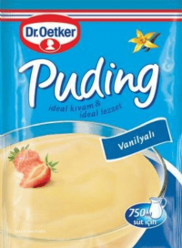 Dr Oetker Vanilyalı Puding 125 Gr