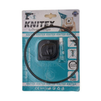 Knitex Siyah Lüks Yuvarlak Havluluk