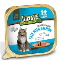 Jungle Pure Yetişkin Kedi Maması Somonlu 100 Gr