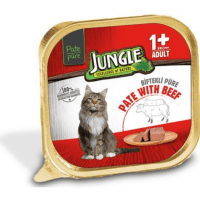 Jungle Pure Yetişkin Kedi Maması Dana Etli 100 Gr