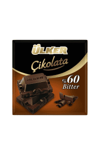Ülker Bitter Çikolata Kare 60 Gr