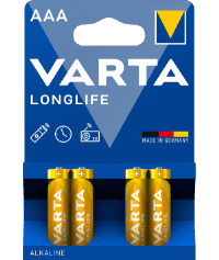 Varta İnce Pil 4'lü