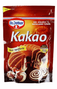 Dr Oetker Kakao Kilitli Ambalaj 100 Gr.