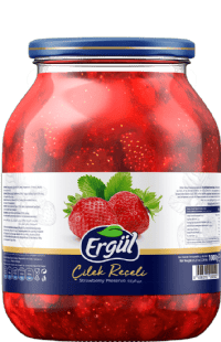Ergül Çilek Reçel 800 Gr.