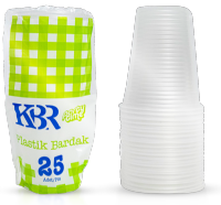 KBR Plastik Bardak 25'li