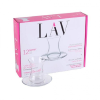 Lav Demet Çay Bardağı Seti 6 Kişilik