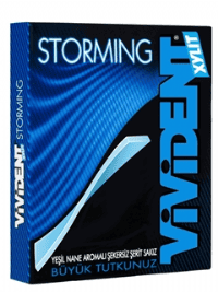 Vivident Storming Yeşil Nane Sakız 33 Gr.