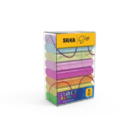 Silka Rainbow Silgi 8'li