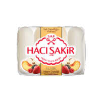 Hacı Şakir Kalıp Sabun Meyve Tazeliği 4x70 Gr