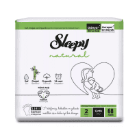 Sleepy 2'li Jumbo No2 Bebek Bezi 68'li