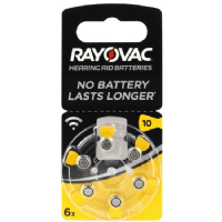 Rayovac İşitme Cihazı Pili 6'lı