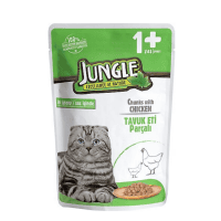 Jungle Pouch Yetişkin Kedi Maması Tavuklu 100 Gr