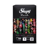 Sleepy Black Normal Ped 24'lü