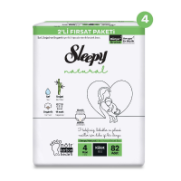 Sleepy 2'li Fırsat No4 Külot Bebek Bezi 82'li