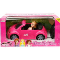 King Toys Arabalı Barbie Bebek