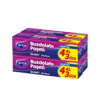 Parex Buzdolabı Poşeti Küçük Boy 4'lü