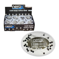 Nerox Cam Başlı Toplu İğne