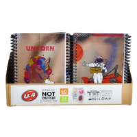 U-4 Bloknot Spiralli Defter 60 Yp