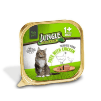 Jungle Pure Yetişkin Kedi Maması Tavuklu 100 Gr