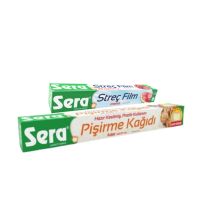 Sera Pişirme Kağıdı 10'lu +Streç Film 10 Mt