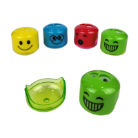 U-4 Emoji Çiftli Kalemtıraş 