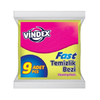 Vindex Temizlik Bezi Fast 9'lu