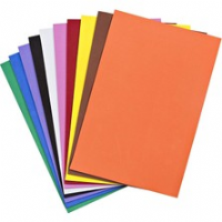 U-4 Eva Yapışkansız 10 Renk