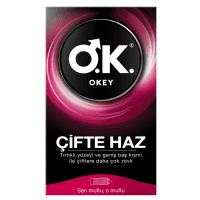 Ok Prezervatif Çifte Haz 10'lu
