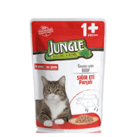 Jungle Pouchi Kedi Maması Dana Etli 100 Gr