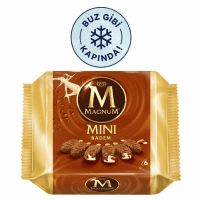 Magnum Mini Badem Dondurma 6'lı
