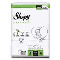 Sleepy Natural Jumbo No3 Bebek Bezi 42'li