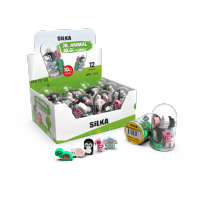 Silka Hayvan Fanus Silgi 10'lu