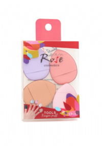 Rose Parmak Sünger 4'lü