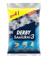 Derby Samurai 3 Bıçaklı 14'lü