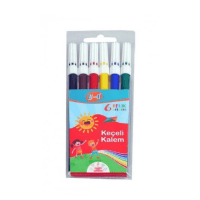 U-4 Keçeli Kalem 6'lı