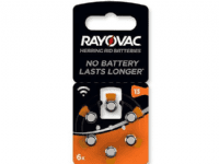 Rayovac İşitme Cihazı Pili 6'lı